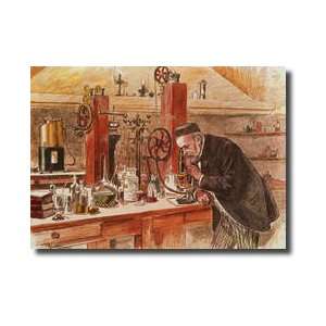   Of Hydrophobia In His Laboratory C188 Giclee Print