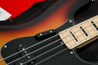   70s Precision Bass, P Bass, Maple Fretboard, 3 Color Sunburst  