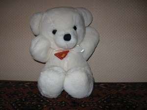 Dakin CUDDLES 1979 White Teddy Bear 10 inch All tags  