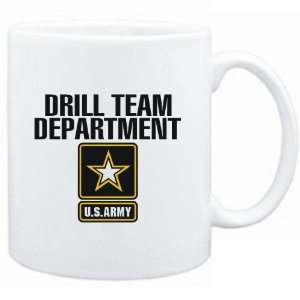 Mug White  Drill Team DEPARTMENT / U.S. ARMY  Sports  