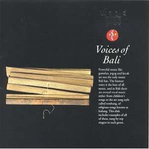  Voices of Bali Various Artists Music