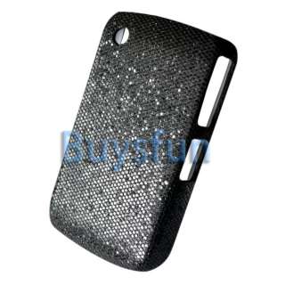 BLACK BLING Hard Cover Case BLACKBERRY CURVE 8520 8530  
