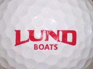 LUND BOATS FISHING LOGO GOLF BALL BALLS  