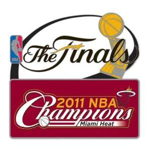  Miami Heat 2011 NBA Champions Pin