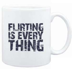  Mug White  Flirting is everything  Hobbies Sports 