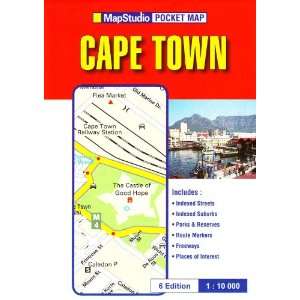  Cape Town Pocket Map (9781868099610) Books