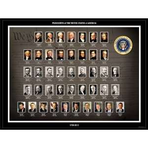  The New Poster of the Presidents of the United States 