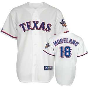  Mitch Moreland Youth Jersey: Texas Rangers #18 Home Youth 