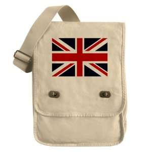    Messenger Field Bag Khaki British English Flag HD 