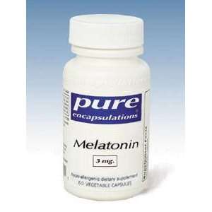  Melatonin 3 mg 60 vcaps (Pure Encaps.) Health & Personal 