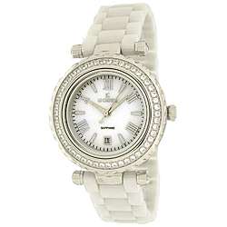 Le Chateau Womens Persida LC Studded Ceramic Watch  