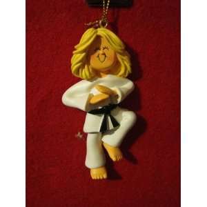 Karate (Girl, Blonde) by Ornament Central