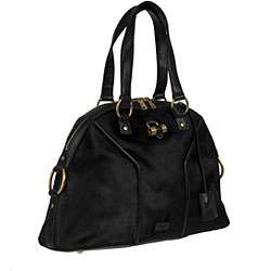 Yves Saint Laurent Muse Black Medium Handbag  Overstock