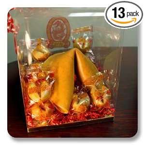 Chinese New Year Fortune Cookie Gift Box: Grocery & Gourmet Food