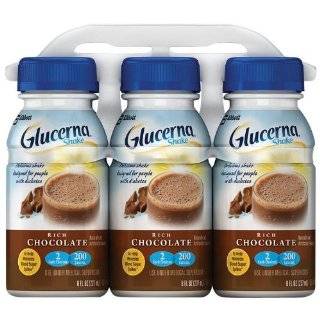 Glucerna Shake Rich Chocolate, 8 Ounce Bottles (Pack of 24)