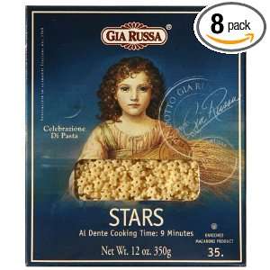 Gia Russa Stars, 12 Ounce (Pack of 8)  Grocery & Gourmet 