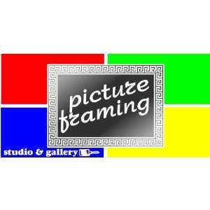  3x6 Vinyl Banner   Picture Framing Generic: Everything 