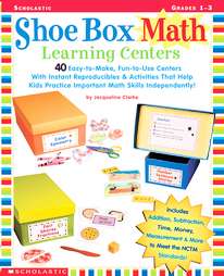 Shoe Box Math Learning Centers  Overstock