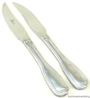GIA19 GIBSON Heavy Stainless Steel Glossy Flatware EXC  