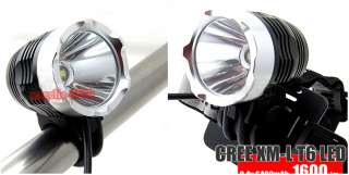 NEW CREE XML XM L T6 1600 Lumens HeadLamp LED Headlight Bike Bicycle 