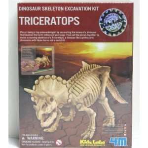  Triceratops Dinosaur Skeleton Excavation kit: Toys & Games