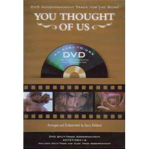  DVD Accompaniment Track For The Song You Thought Of Us (An 