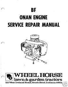 Onan BF Engine Service Repair Manual  