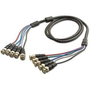 5 BNC to 5 BNC RGB Cable   6  S 2X5BNC 06 Electronics