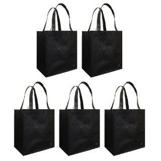  Reusable Grocery Tote Bag Solid Color 6 Pack Clothing