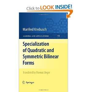  Specialization of Quadratic and Symmetric Bilinear Forms 