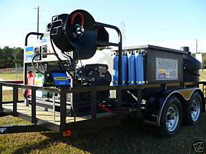 HOT WATER PRESSURE WASHER & RECYCLING PORTABLE SYSTEM  