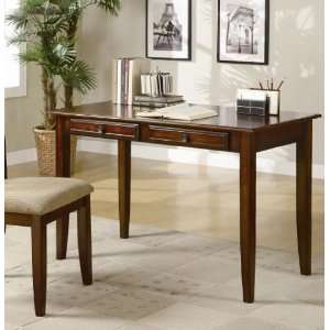   Home Office Writing Desk and Chair in Cherry Finish: Home & Kitchen
