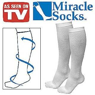  Prestige Medical Nurse Compression Socks, White Health 