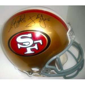  San Francisco 49ers Smith & Gore Hand Signed Autographed Football 