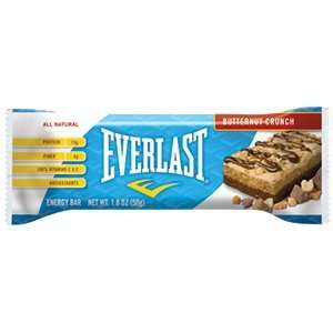  Everlast Everlast Butternut Crunch Energy Bar   Single 