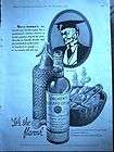 1936 Teachers Highland Cream Scotch Whisky Ad Chess Game Pieces