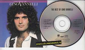 GINO VANNELLI The Best of (CD 1980) Canada Greatest Hit 075021326026 