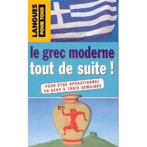  Le grec moderne tout de suite (9782266118279) Constantin 