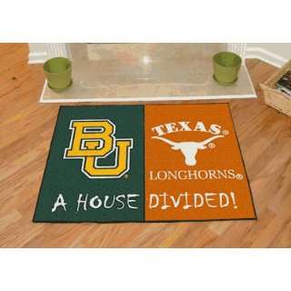    House Divided Baylor   Texas   All Star Mat