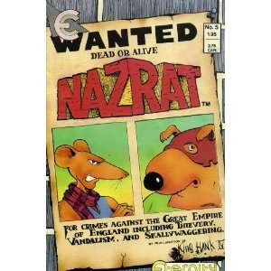  Wanted Dead or Alive Nazrat Comic Book (Volume 1, Number 5 