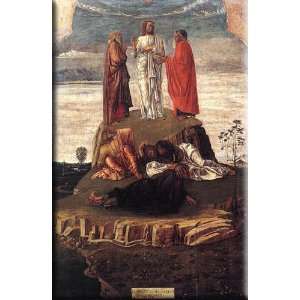 Transfiguration of Christ 20x30 Streched Canvas Art by Bellini 