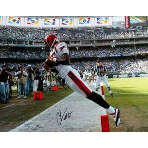  Chad Johnson Signed 16x20 Touchdown