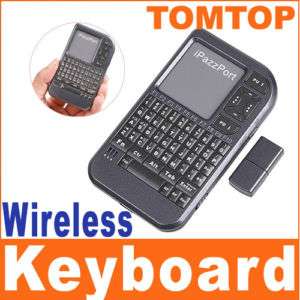 Super Mini Wireless Keyboard W Touchpad Laser Pointer  
