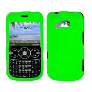  LG 900G Cell Phone Rubber Neon Green Protective Case Faceplate Cover