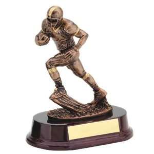  Bronze Football Runner Award Trophy