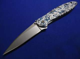 KERSHAW 1660BB LEEK CUSTOM DIGI CAMO ENGRAVED POCKED KNIFE  