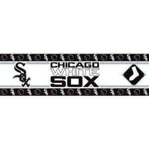  Chicago White Sox 3 ROLLS WALL PAPER BORDER 5X45