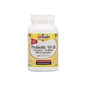 Vitacost Probiotic 10 20   20 Billion CFU**    100 Vegetarian Capsules