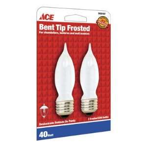   Cd/2 x 6: Ace Decorative Bent Tip Light Bulb (11611): Home Improvement