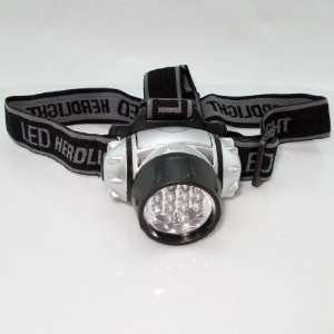  Headlamp 12 LED Flashlight with Strap